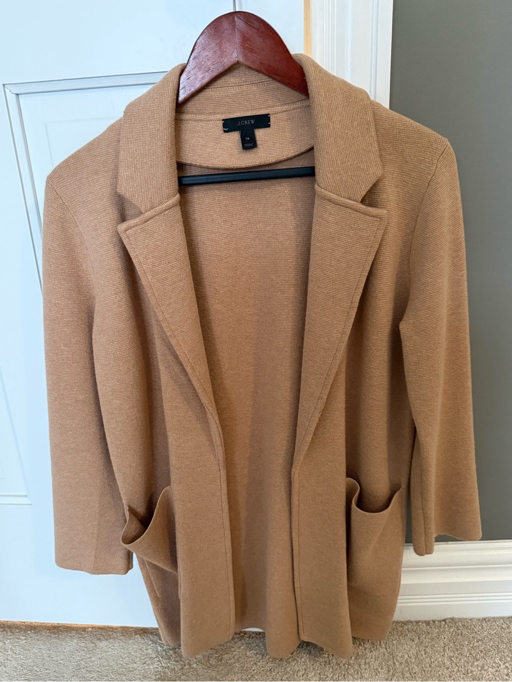 J Crew Sweater Open Sweater Blazer
